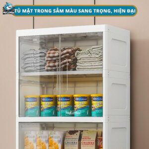 Tủ nhựa cánh trong HX006 26 Tủ HX006-HX007