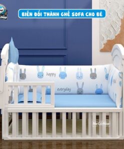 Nôi cũi gỗ đa chế độ Pakey CG03 24 Nôi cũi gỗ cho bé Pakey CG03