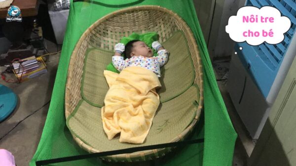 11+ mẫu nôi tre truyền thống cho bé đẹp nhất hiện nay