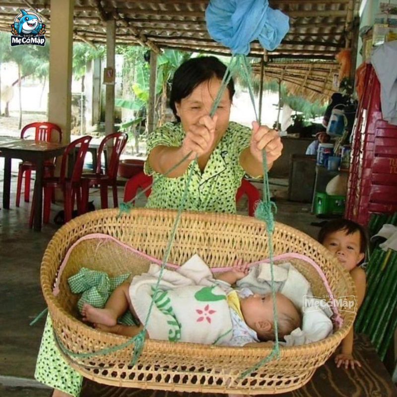 11+ mẫu nôi tre truyền thống cho bé đẹp nhất hiện nay 12 nôi tre cho bé