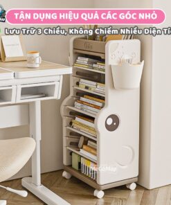 Giá sách Cá Sấu GS05