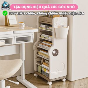 Giá sách Cá Sấu GS05