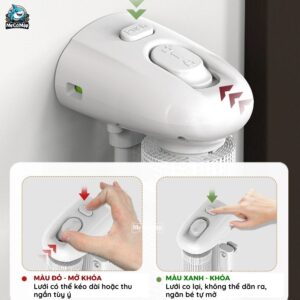 Thanh chắn cửa dạng cuộn P-CC03 25 Thanh chắn cửa dạng cuộn P-CC02