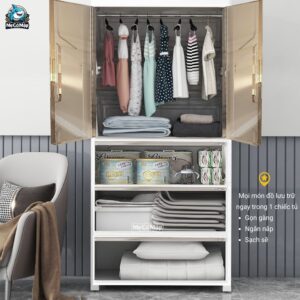 Tủ nhựa cánh trong HX006 24 Tủ HX006-HX007