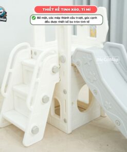 Cầu trượt lâu đài P-CS06 Note: Sản phẩm không có kính viễn vọng như ảnh