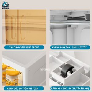 Tủ nhựa cánh trong HX006 21 Tủ HX006-HX007