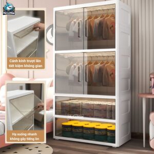 Tủ nhựa cánh trong HX006 22 Tủ HX006-HX007