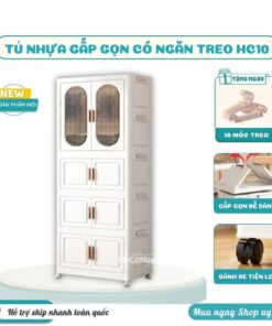 Tủ nhựa cho bé HC10