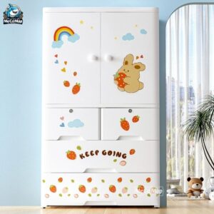 Tủ nhựa cho bé Pakey BG004 5 tầng
