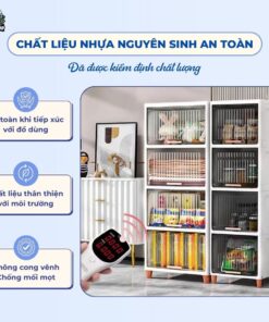 Tủ nhựa đựng đồ cho bé Pakey HX001