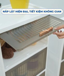 Tủ nhựa đựng đồ cho bé Pakey HX001