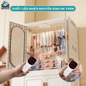 Tủ nhựa cho bé HC10