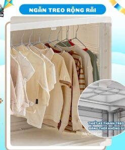 Tủ nhựa cho bé Pakey BG004 5 tầng