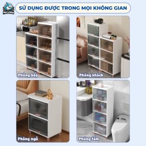Tủ nhựa đựng đồ cho bé Pakey HX001