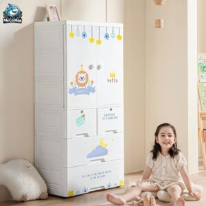 Tủ nhựa cho bé Pakey BG004 5 tầng