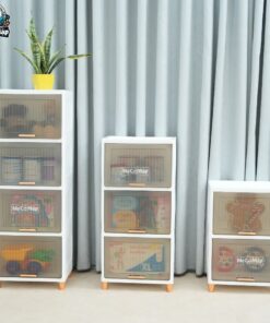 Tủ nhựa đựng đồ cho bé Pakey HX001