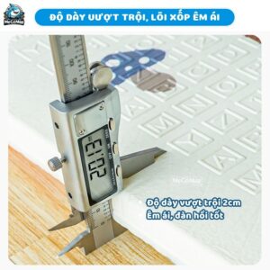Thảm xốp cho bé XPE 2 mặt, dày 2cm Pakey TH04 - TH05