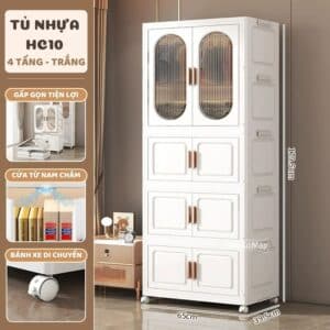 Tủ nhựa cho bé HC10