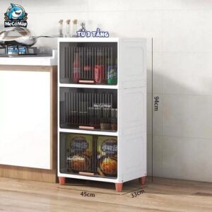 Tủ nhựa đựng đồ cho bé Pakey HX001