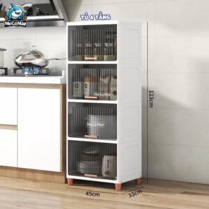 Tủ nhựa đựng đồ cho bé Pakey HX001