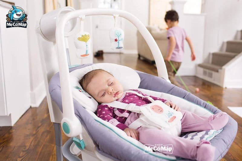 Có nên cho trẻ sơ sinh nằm nôi điện không? Cần lưu ý gì? 8 Mặc dù nôi điện có thể giúp bé ngủ ngon hơn, nhưng không nên để bé nằm trong nôi điện quá lâu