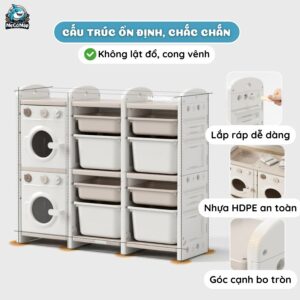 Kệ đồ chơi Kitchen E002, E003