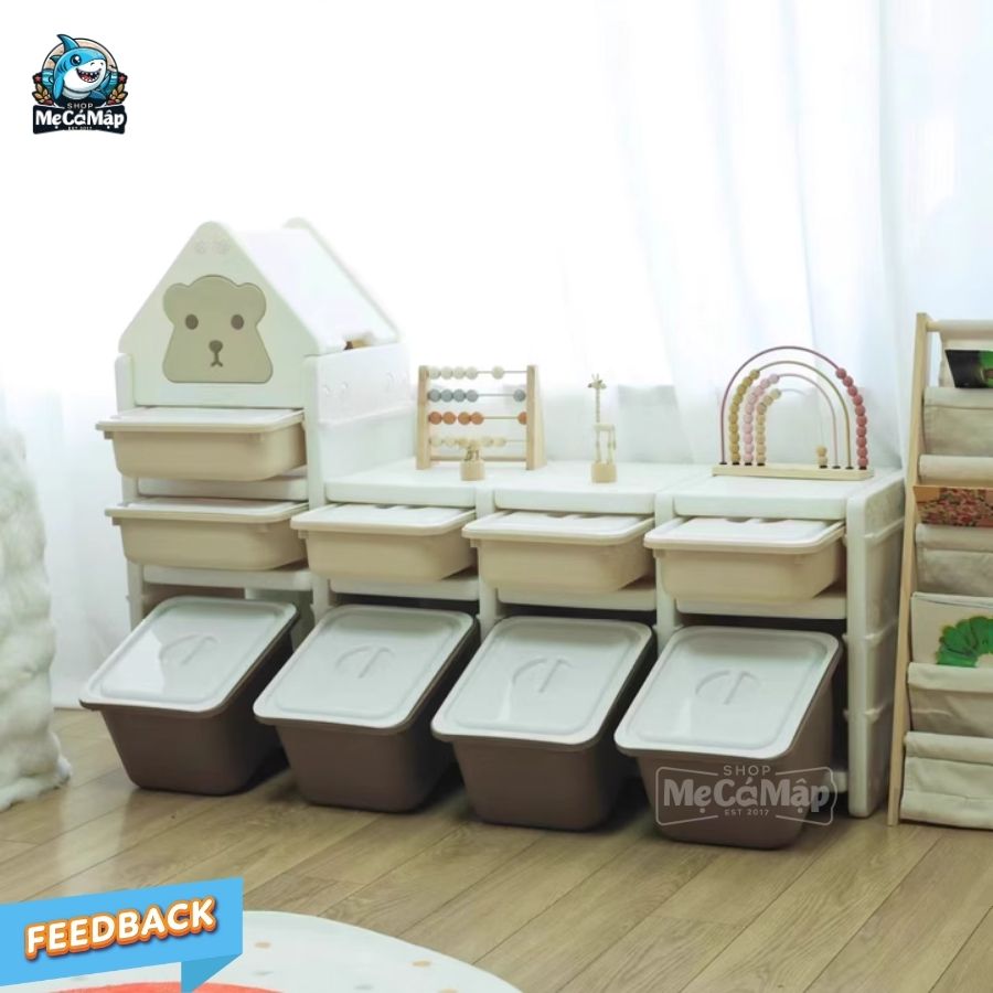 Kệ đồ chơi Pakey gấu E001 45 Kệ đồ chơi Gấu E001