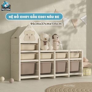Kệ đồ chơi Gấu E001