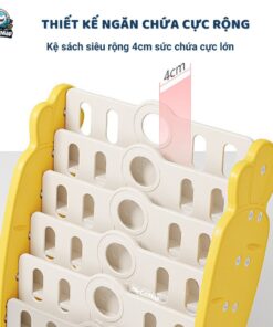 Kệ sách cho bé hình cà rốt