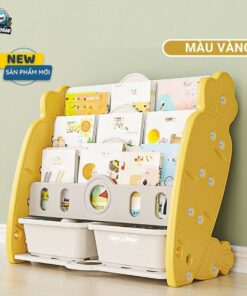 Kệ sách cho bé hình cà rốt