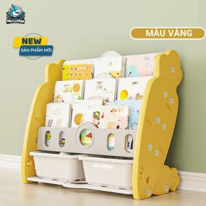 Kệ sách cho bé hình cà rốt