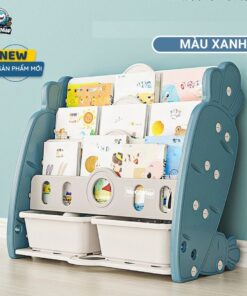 Kệ sách cho bé hình cà rốt
