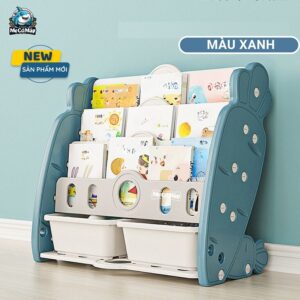 Kệ sách cho bé hình cà rốt