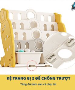 Kệ sách cho bé hình cà rốt