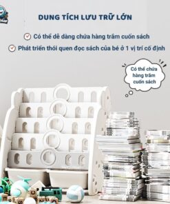 Kệ sách cho bé hình cà rốt