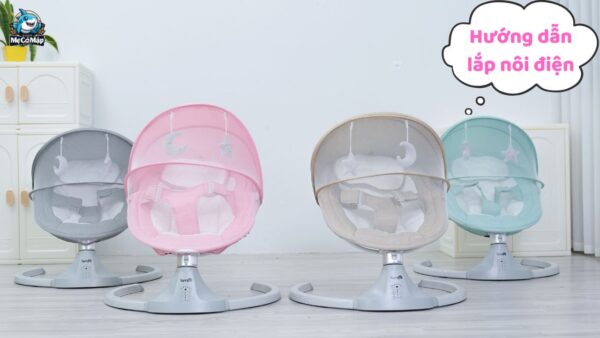 Hướng dẫn lắp nôi điện và những lưu ý quan trọng cho ba mẹ 7 Hướng dẫn lắp nôi điện và những lưu ý quan trọng cho ba mẹ