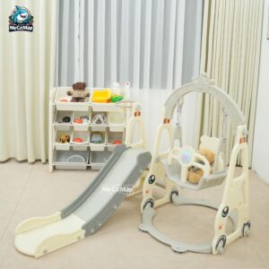 Cầu trượt xích đu Pakey ô tô 19 CTXĐ Pakey Ô tô Thường