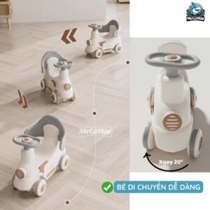 Ngựa bập bênh 3in1 Pakey RH02