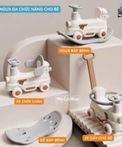 Ngựa bập bênh 3in1 Pakey RH02