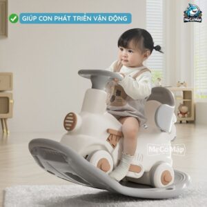 Ngựa bập bênh 3in1 Pakey RH02