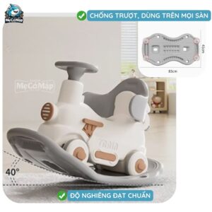 Ngựa bập bênh 3in1 Pakey RH02