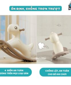 Ngựa bập bênh 2in1 RH01