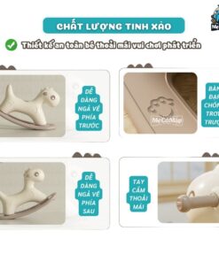 Ngựa bập bênh 2in1 RH01