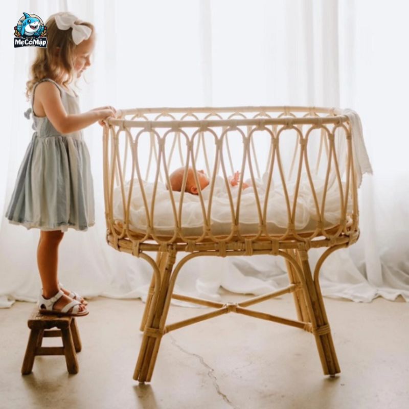 15+ mẫu nôi mây tự nhiên cho bé đẹp, nhiều kiểu dáng 12 Nôi mây là loại nôi được đan hoàn toàn bằng mây tre tự nhiên, sử dụng cho trẻ nhỏ