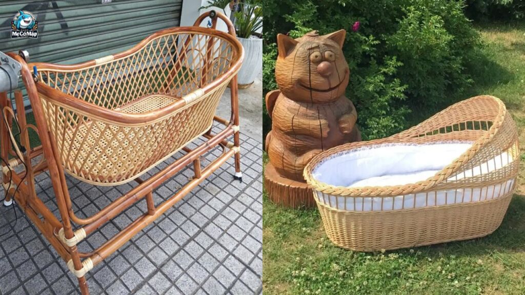 15+ mẫu nôi mây tự nhiên cho bé đẹp, nhiều kiểu dáng 11 15+ mẫu nôi mây tự nhiên cho bé đẹp, nhiều kiểu dáng