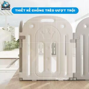 Quây cũi nhựa Pakey Vương Miện 32 Quây cũi nhựa cho bé Vương Miệng