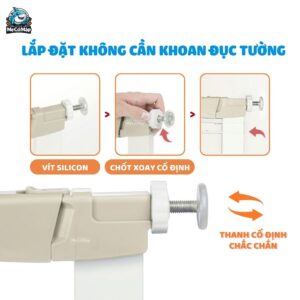 Thanh chắn cửa Pakey P-CC04