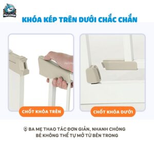 Thanh chắn cửa Pakey P-CC04