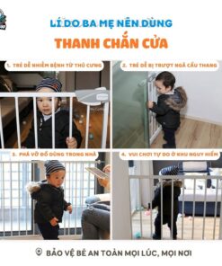 Thanh chắn cửa Pakey P-CC04