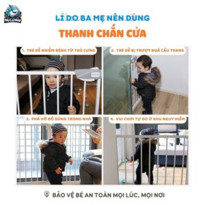 Thanh chắn cửa Pakey P-CC04